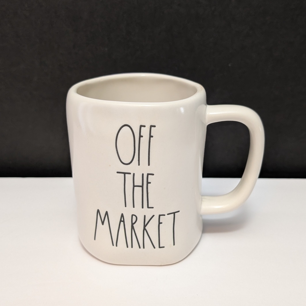 Rae Dunn Off The Market Coffee mug